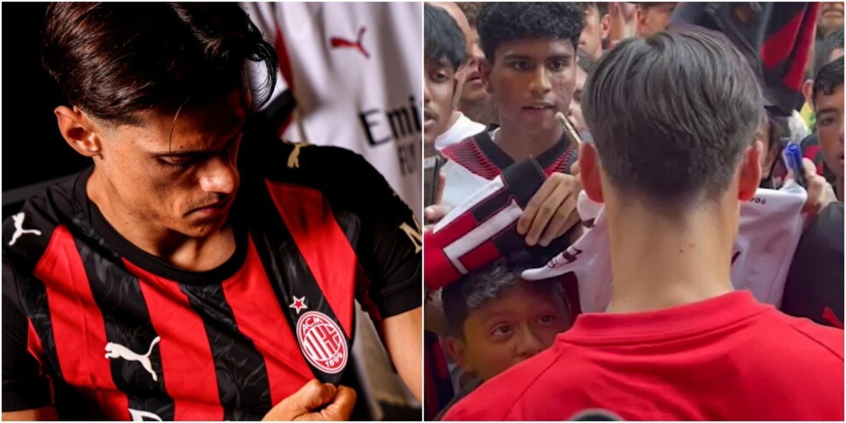 Ricci accende i tifosi del Milan e un bambino ironizza: "In tasca hai Barella?"