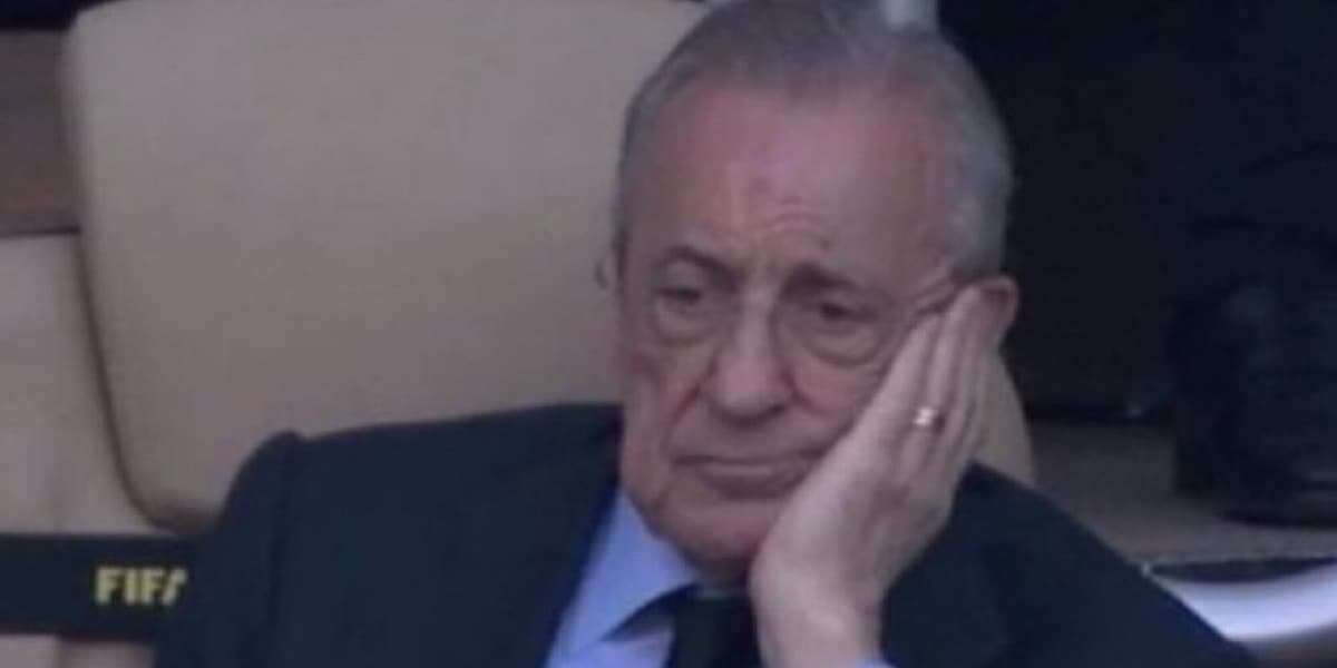 Real Madrid travolto nel primo tempo contro il Psg al Mondiale per Club: la faccia del presidente Perez dice tutto