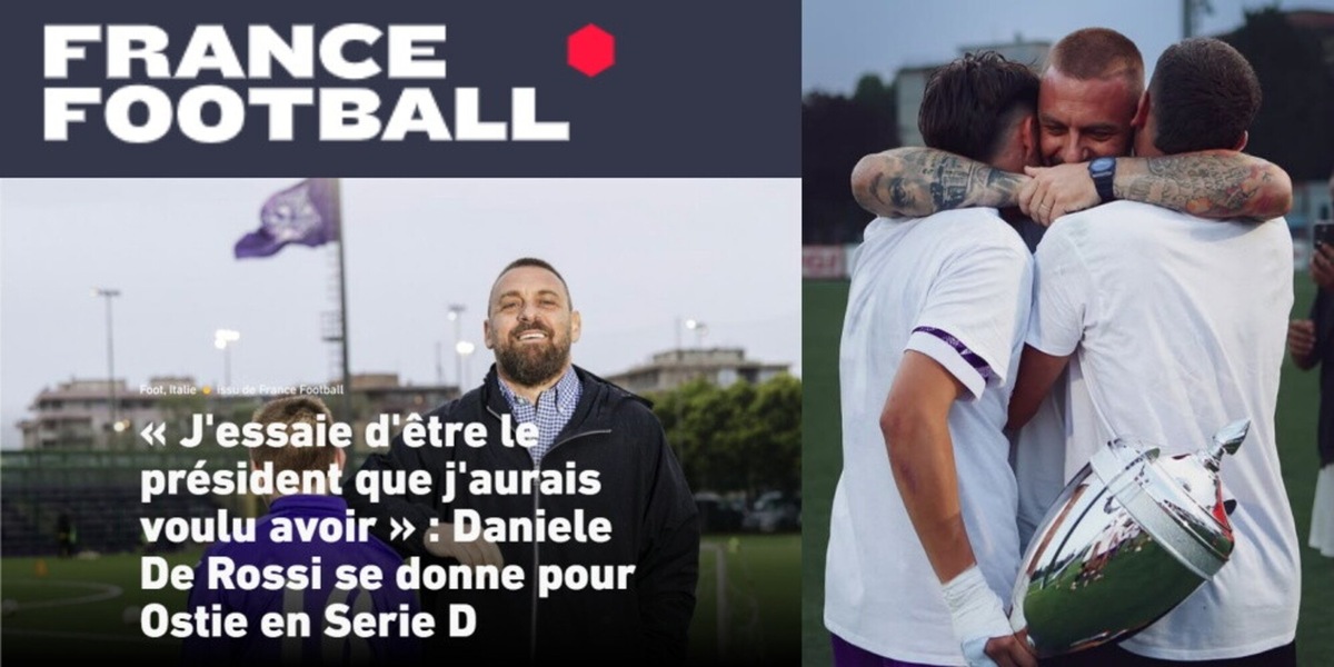 De Rossi si racconta: quella promessa al padre, le pressioni alla Roma e il sogno con l'Ostiamare