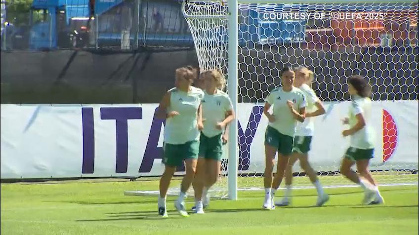 Europeo femminile, l'Italia prepara la sfida alla Spagna