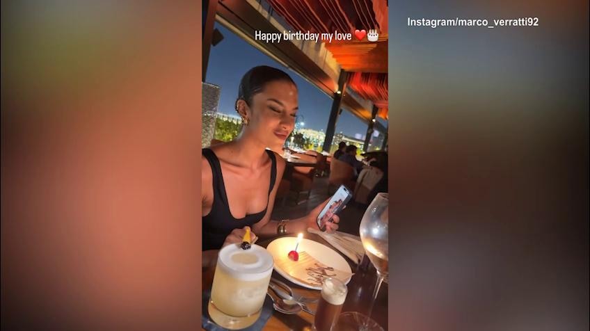 Verratti romantico per il compleanno della moglie