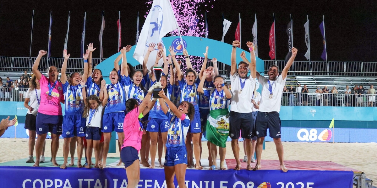 Lady Terracina conquista la Coppa Italia Q8 femminile