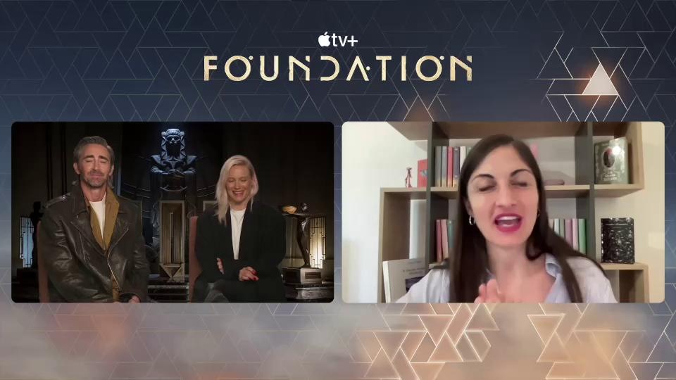 Fondazione Stagione 3: intervista a Lee Pace e Laura Birn