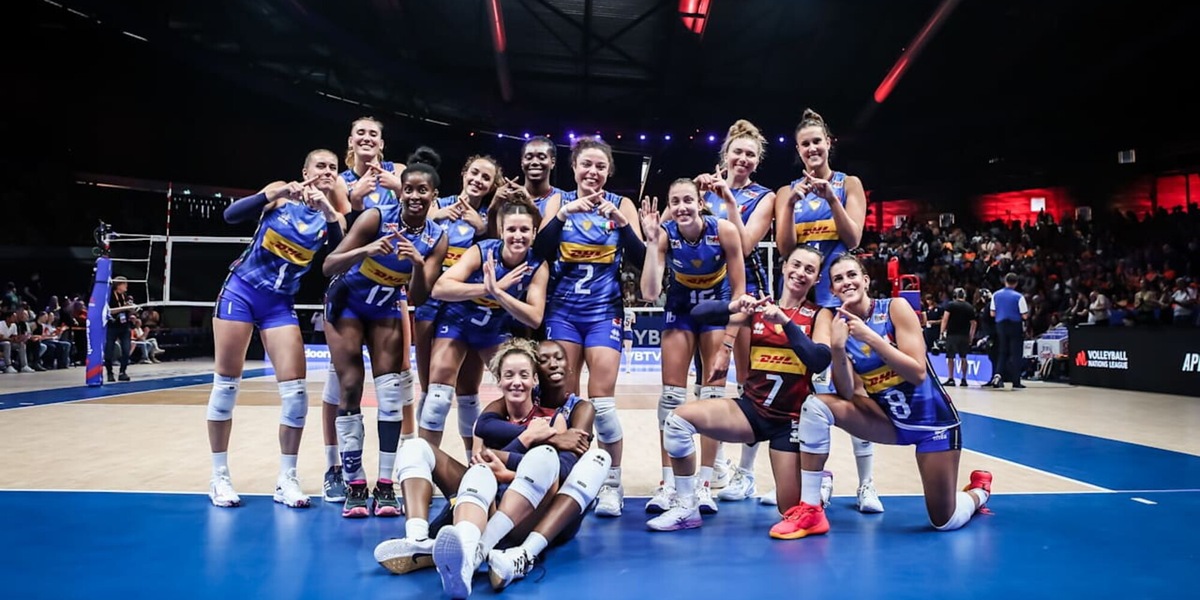 VNL: l'Italia supera l'Olanda e chiude imbattuta la 1a fase