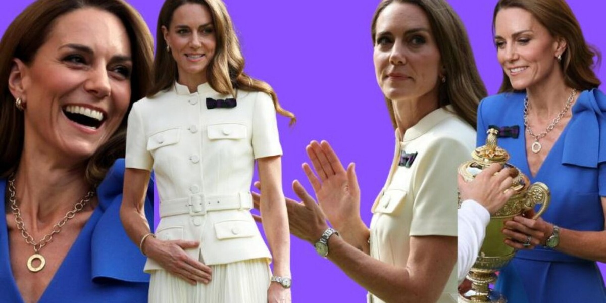 Kate Middleton a Wimbledon, gioielli da oltre 500mila euro e un regalo speciale