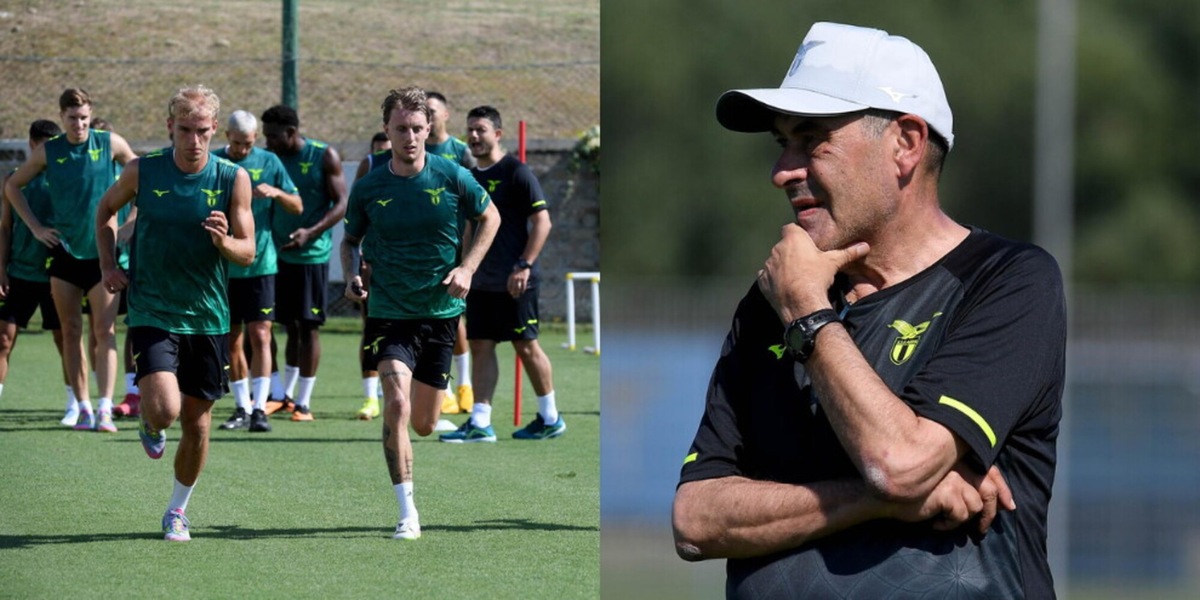La Lazio agli ordini di Sarri: il secondo giorno a Formello