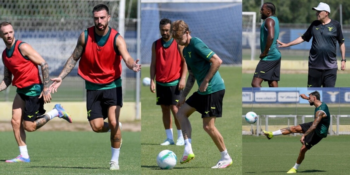 Lazio, prosegue il lavoro di Sarri a Formello: Zaccagni e Hysaj assenti