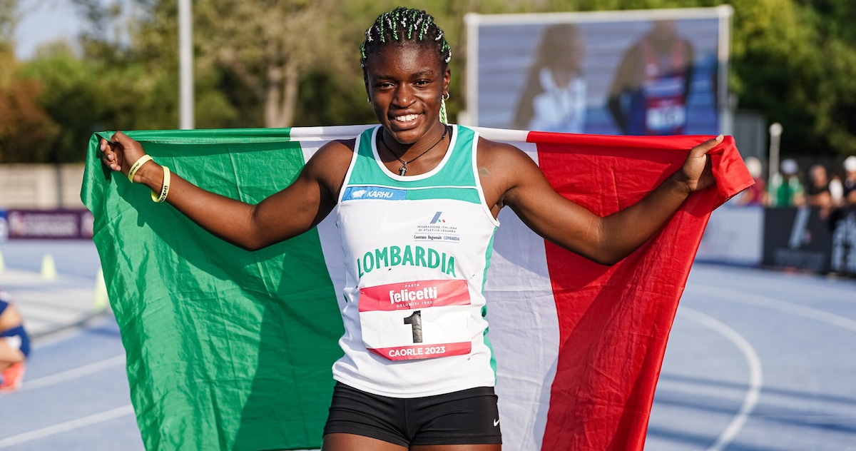 Kelly Doualla, record, scuola e il sogno Tokyo: la quindicenne fa emozionare l'Italia
