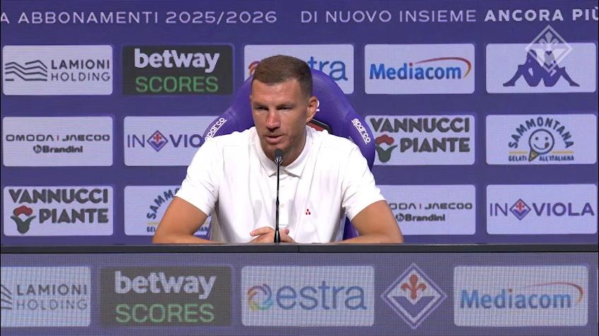 Dzeko: "Non si perdono tre finali per caso. Per questo ora c'è un tecnico vincente"