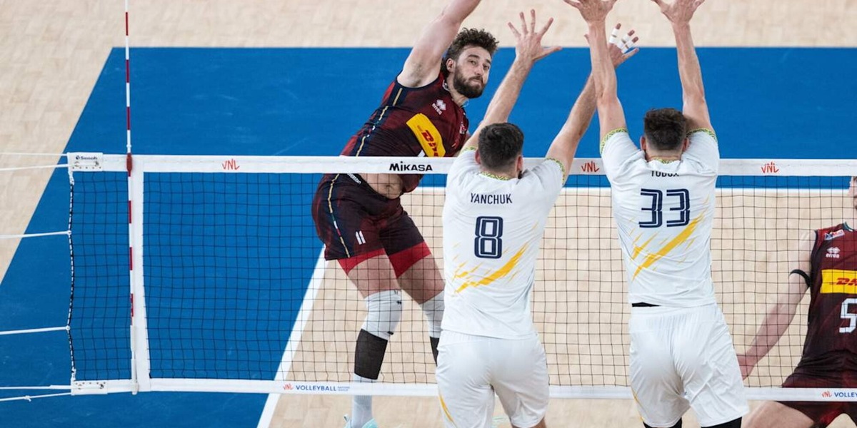 VNL: l'Italia fatica ma batte l'Ucraina