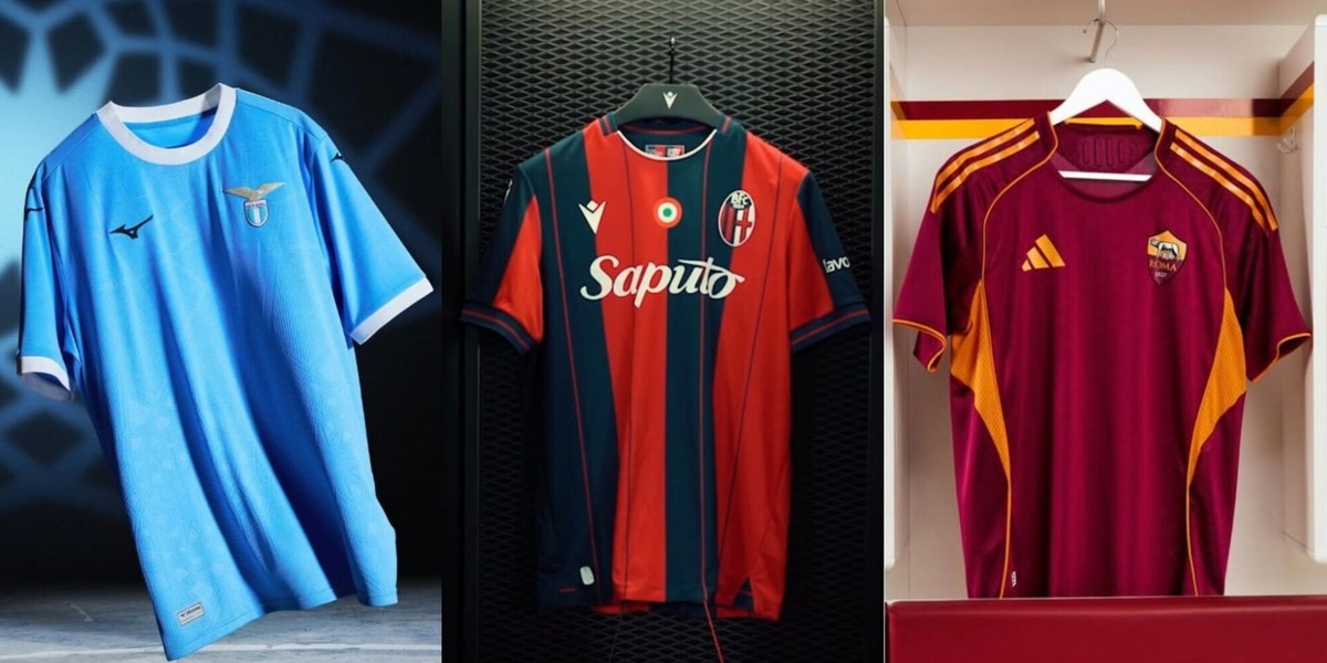 Serie A: tutte le maglie ufficiali del campionato 2025/26