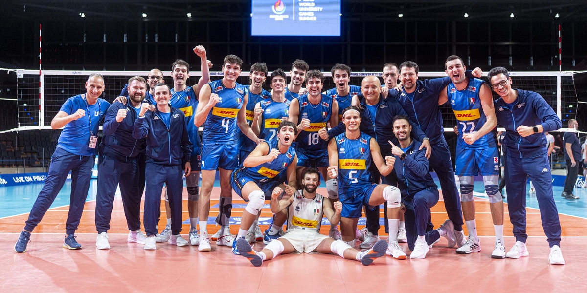 Universiadi: l’Italia supera 3-0 la Repubblica Ceca