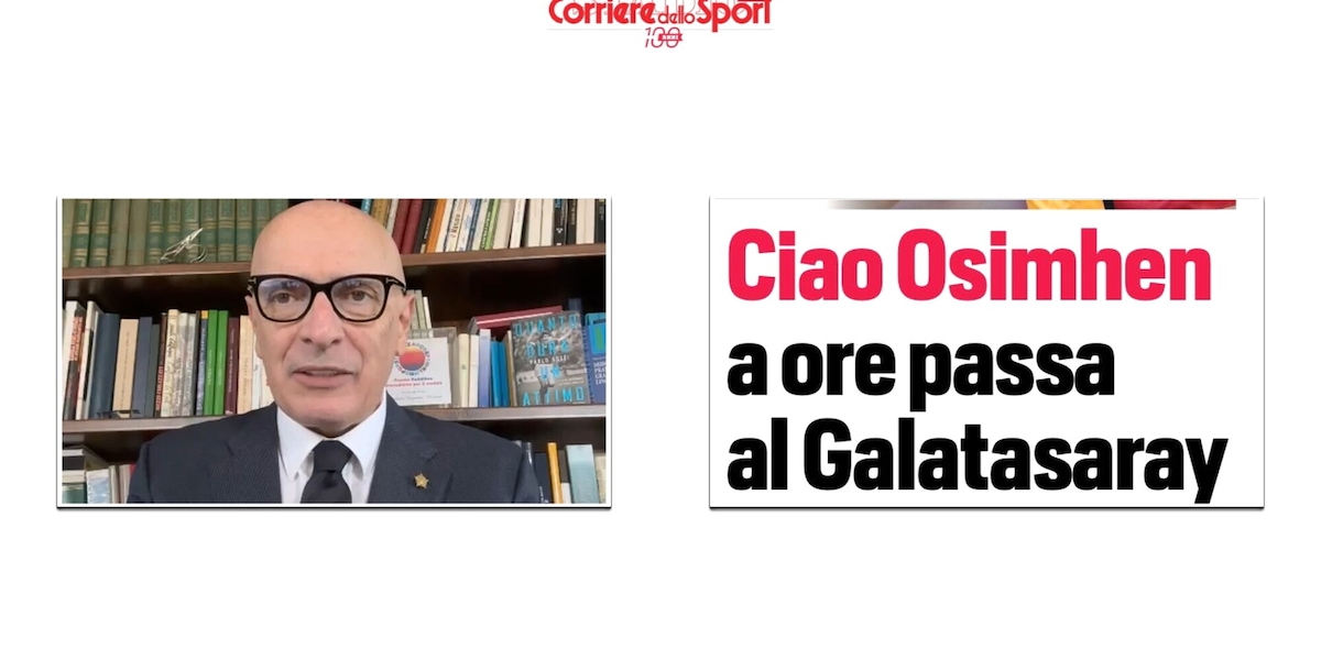 Osimhen al Galatasaray per 75 mln + 5 di bonus: capolavoro Napoli