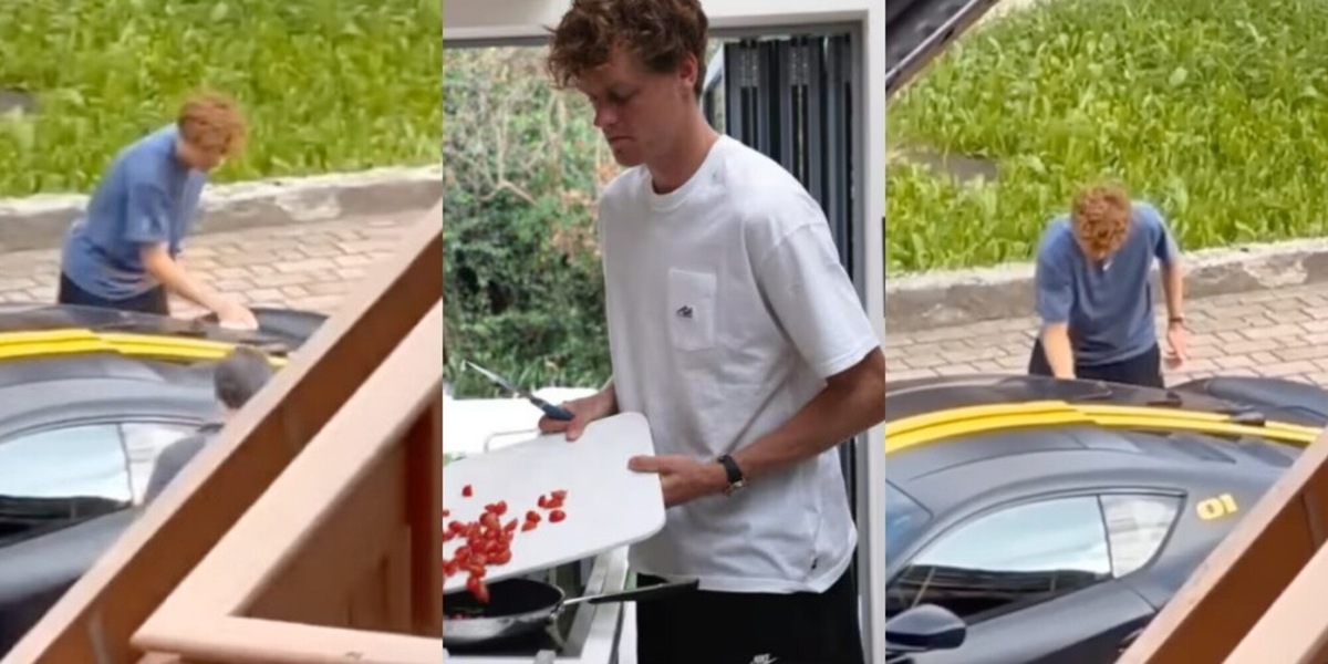 Dal trucchetto dello zucchero sui pomodori al lavaggio della Ferrari: cosa fa Sinner dopo Wimbledon
