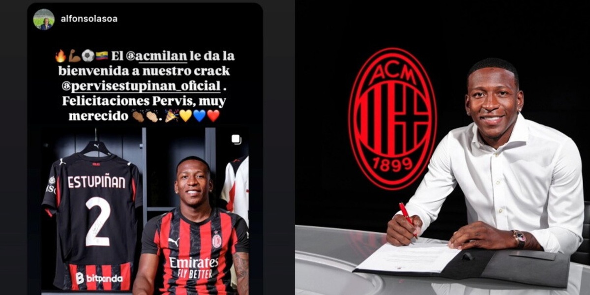 Estupinan, che gaffe sui social dopo la firma con il Milan: sceglie un coro contro la Juve