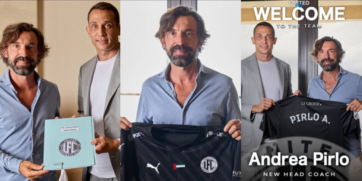 Pirlo sbarca negli Emirati: le prime foto da Dubai