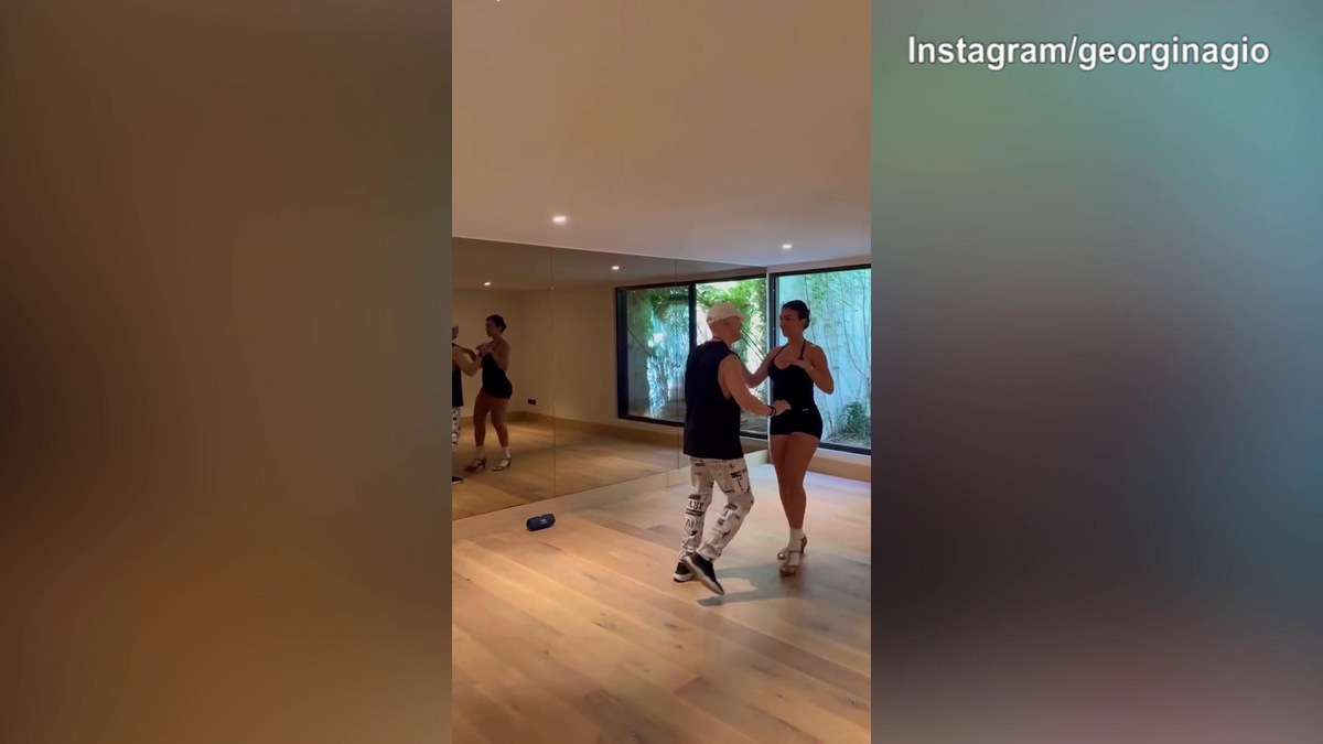 Lady CR7 a lezione di ballo: che sensualità!