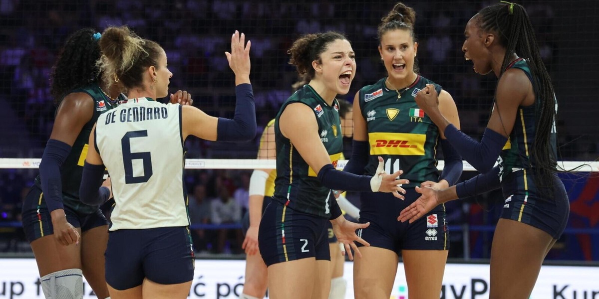 È grande Italia: le azzurre battono 3-1 il Brasile e conquistano la Nations League!