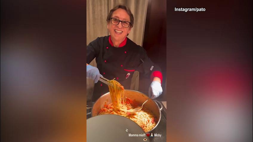 Pato, che gioia per la pasta di chef Persechini