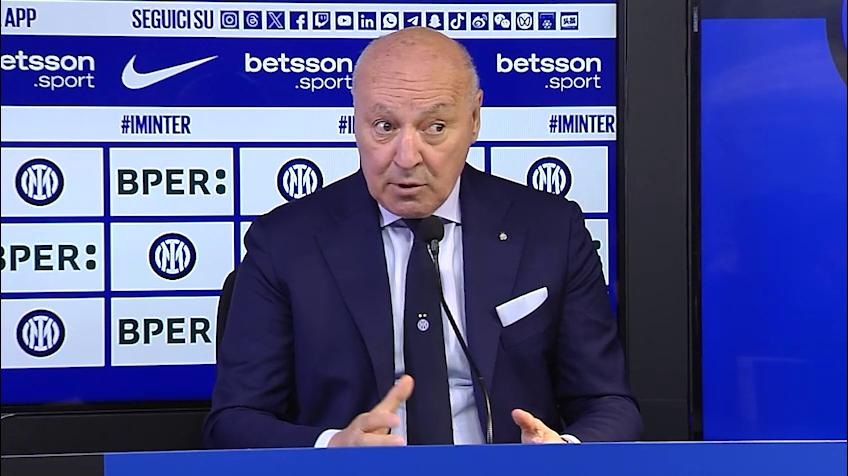 Marotta: "Noi siamo abituati a essere chiari: vogliamo vincere"