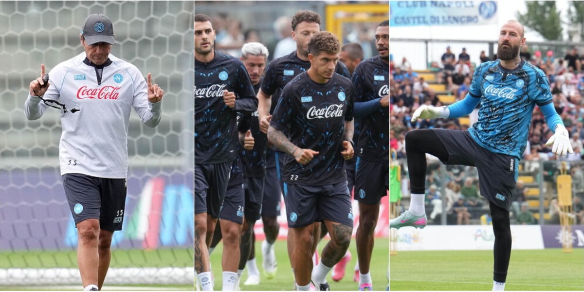 Il Napoli a Castel di Sangro: le foto più belle del primo giorno di ritiro