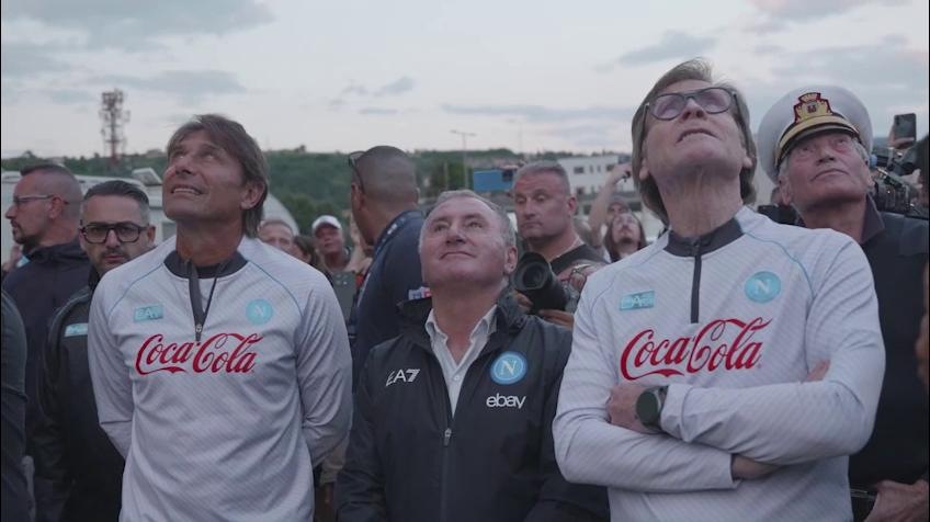 Castel di Sangro, fuochi d'artificio per Antonio Conte