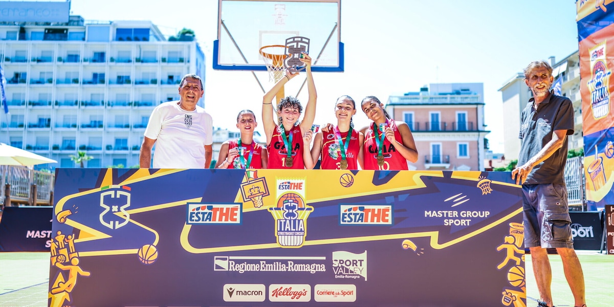 Estathé 3×3 Italia Finals, Roseto Academy e Peperoncino Basket Campioni d’Italia U14: le congratulazioni del presidente Petrucci