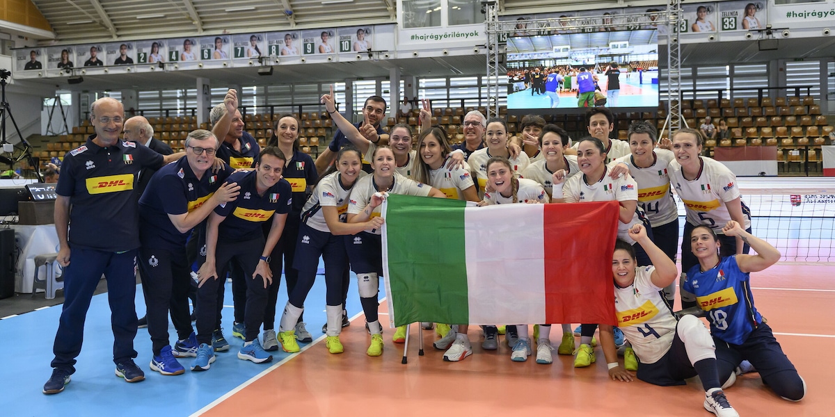Europei Sitting: l’Italia femminile è Campione d’Europa!