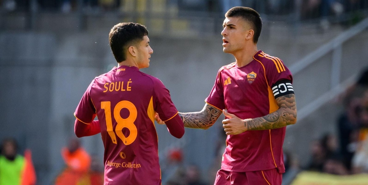 La Roma di Gasperini vince ancora: Mancini e Soulé stendono il Lens