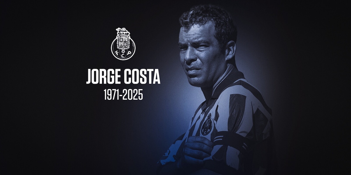 Morte Jorge Costa, il messaggio d'addio del Porto: "Non sarai mai dimenticato"