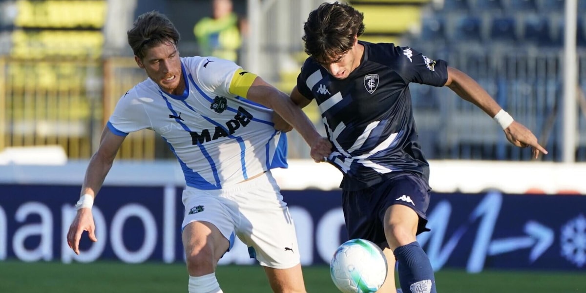 Sassuolo, pari con l'Empoli in amichevole: Laurienté e Pinamonti ci provano, ma non basta