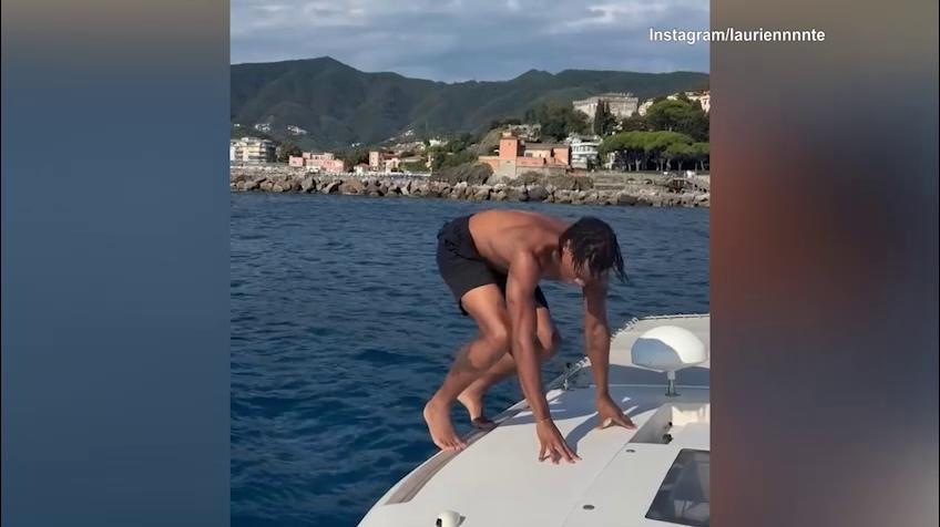 Tuffo con capriola per Laurienté