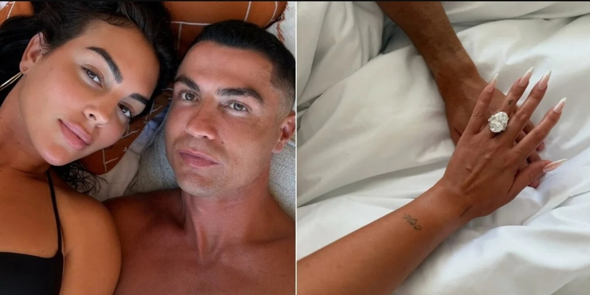 Cristiano Ronaldo, l'anello di Georgina è da record: quanto costa