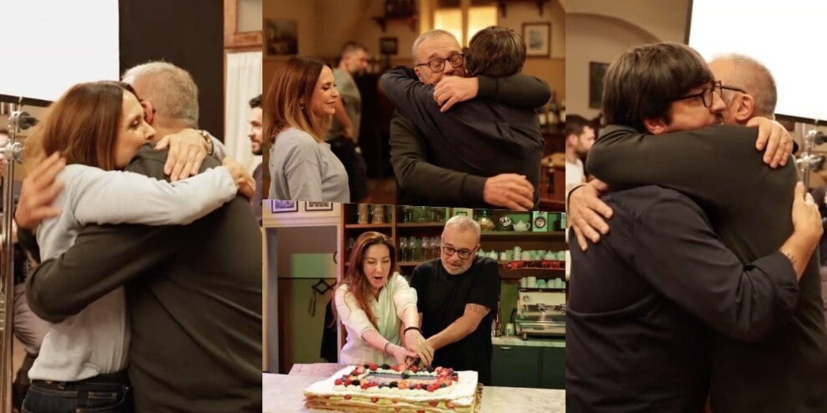 I Cesaroni il ritorno, ultima scena: chi c'era e le lacrime di Claudio Amendola