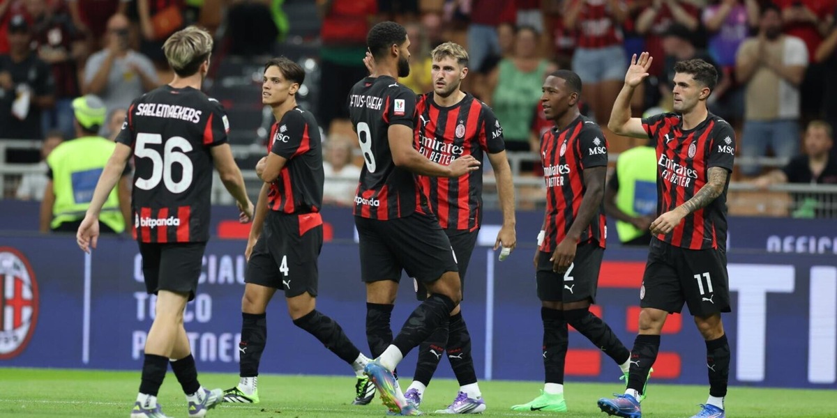 Leao e Pulisic stendono il Bari, Milan avanti in Coppa Italia. Rivivi la diretta