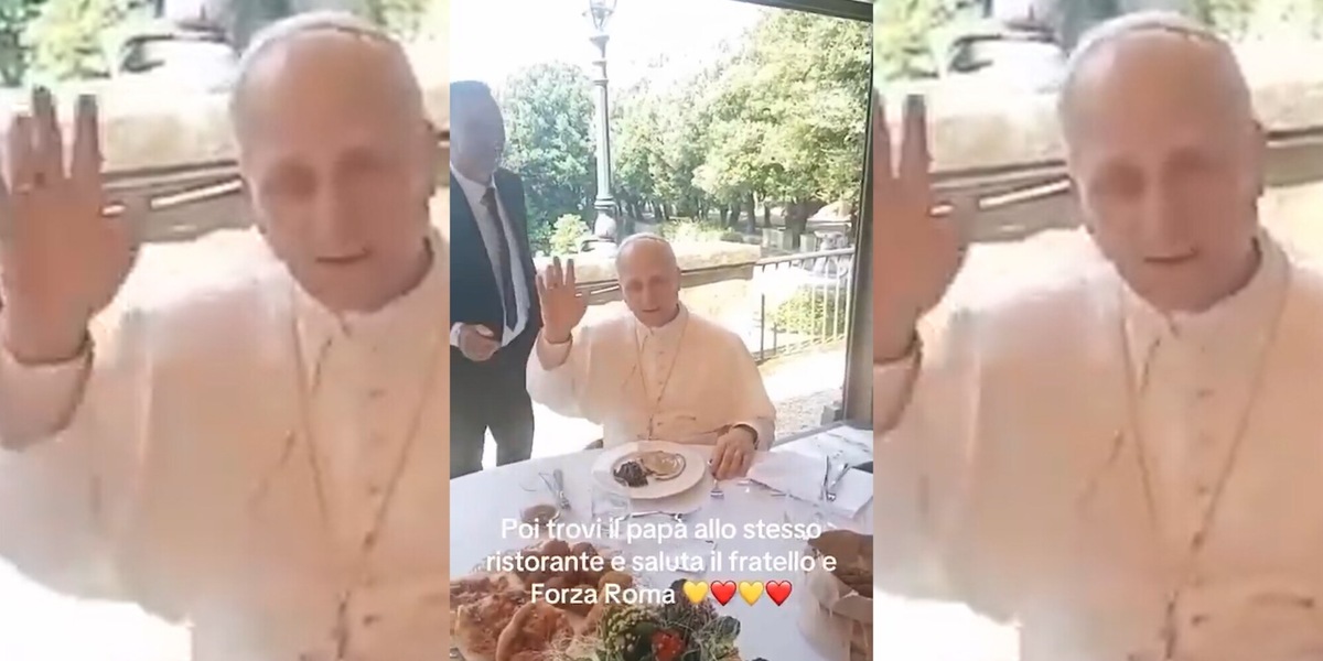 Papa Leone XIV urla ancora una volta "Forza Roma"