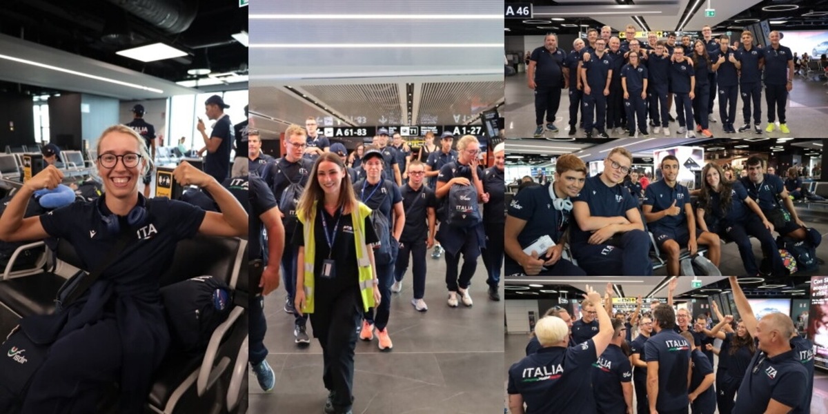 Virtus Swimming Worlds, gli azzurri volano a Bangkok