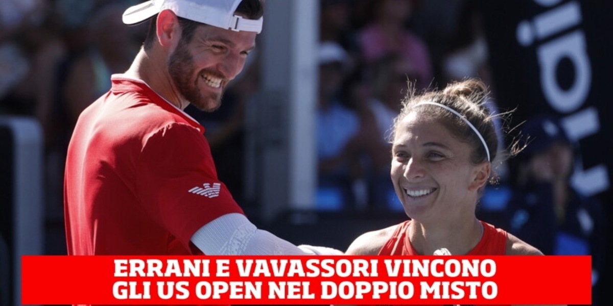Doppio misto US Open, successo per Errani-Vavassori