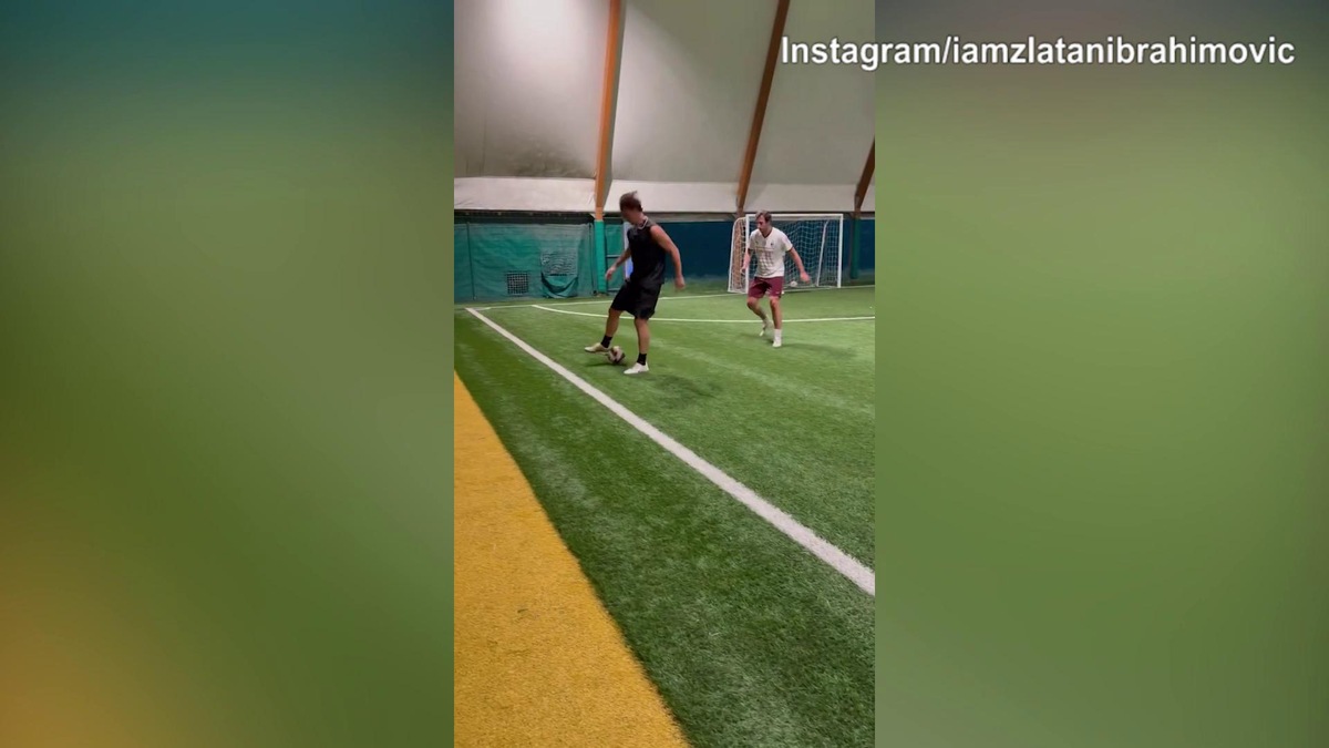 Ibra, numeri da campione a calcetto!