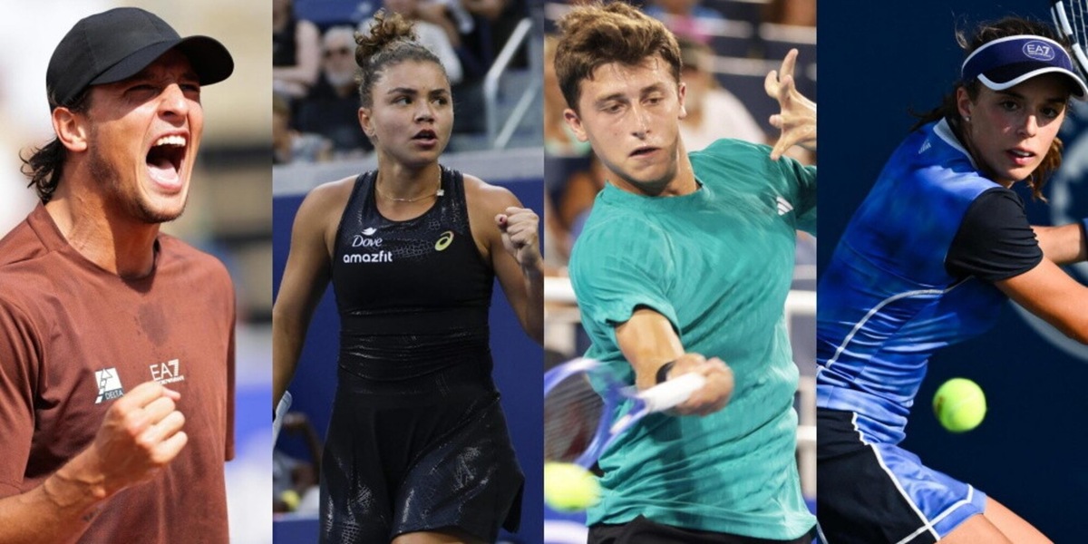 Us Open: Paolini e Darderi partono bene, Nardi e Bronzetti fuori al primo turno
