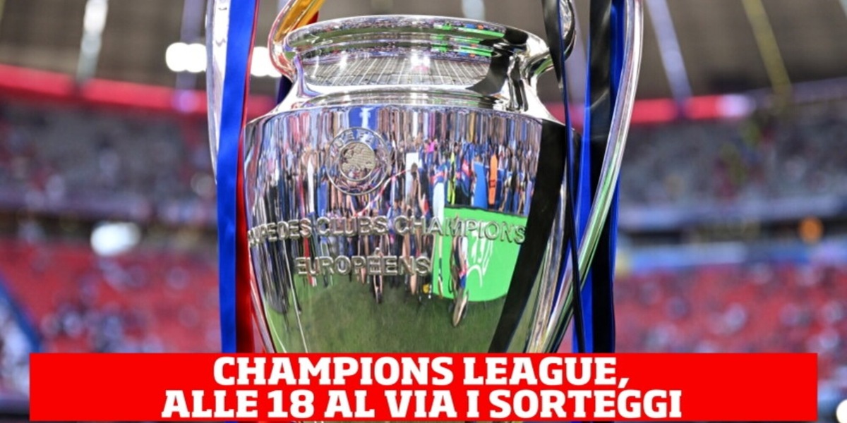 Sorteggio Champions League, le possibili avversarie delle italiane