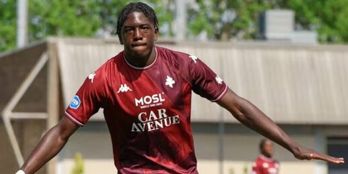 Brian Madjo e la figurina di Lukaku