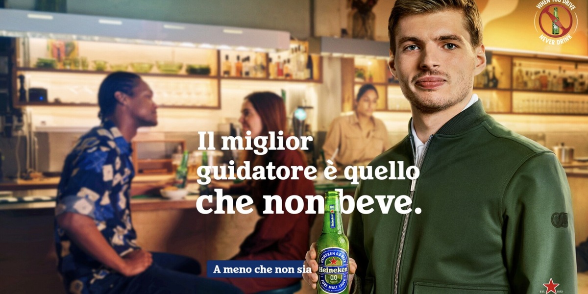 Heineken global partner del Gp d'Italia 2025: riparte la campagna "When you drive, never drink"