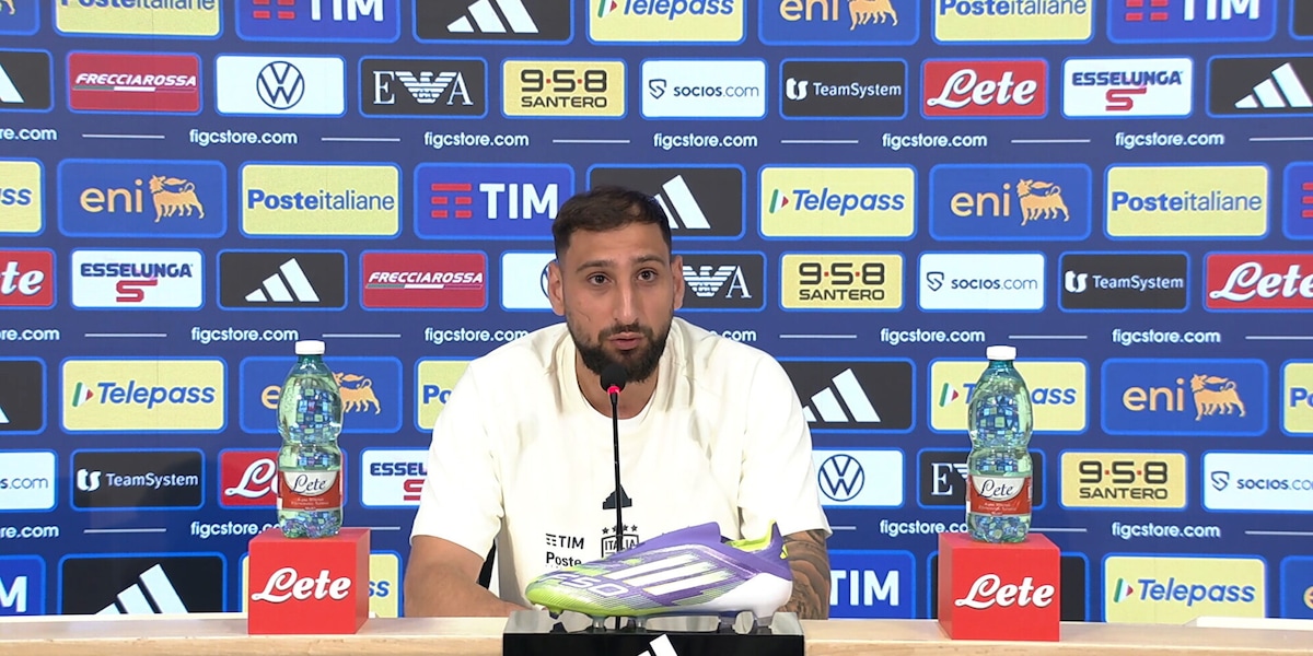 Donnarumma: “Felice di essere al City, primo obiettivo riportare l’Italia ai Mondiali”