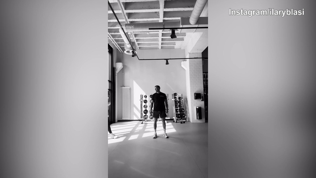 Ilary Blasi-Bastian Muller, che risate in palestra!