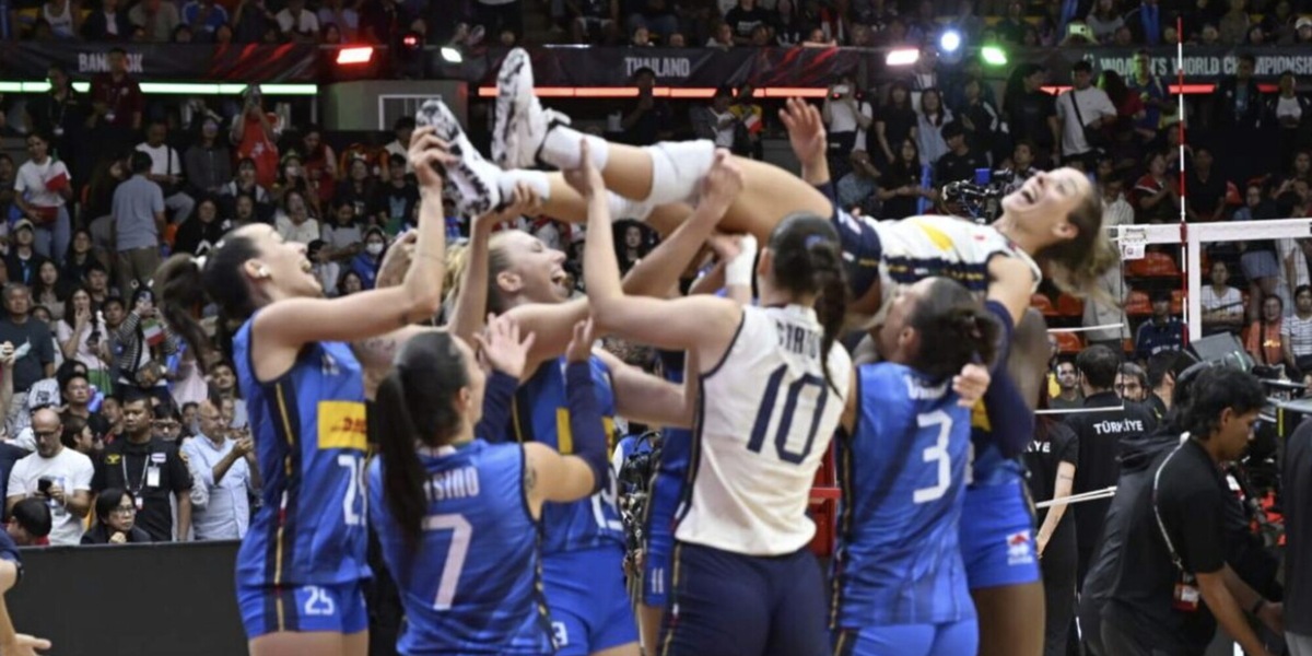 Italvolley, un oro per sempre nella storia