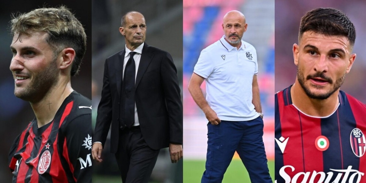 Milan-Bologna, le probabili formazioni di Allegri e Italiano