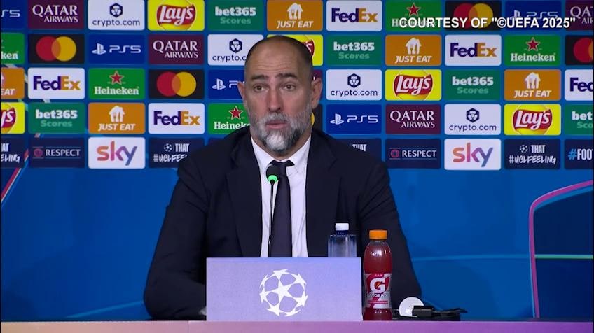 Tudor: "All'intervallo ho viste facce bianche..."