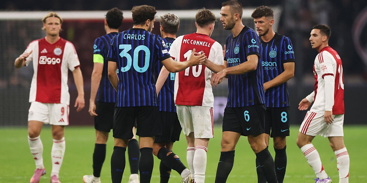 L'Inter vince in Olanda. Atalanta travolta dal Psg