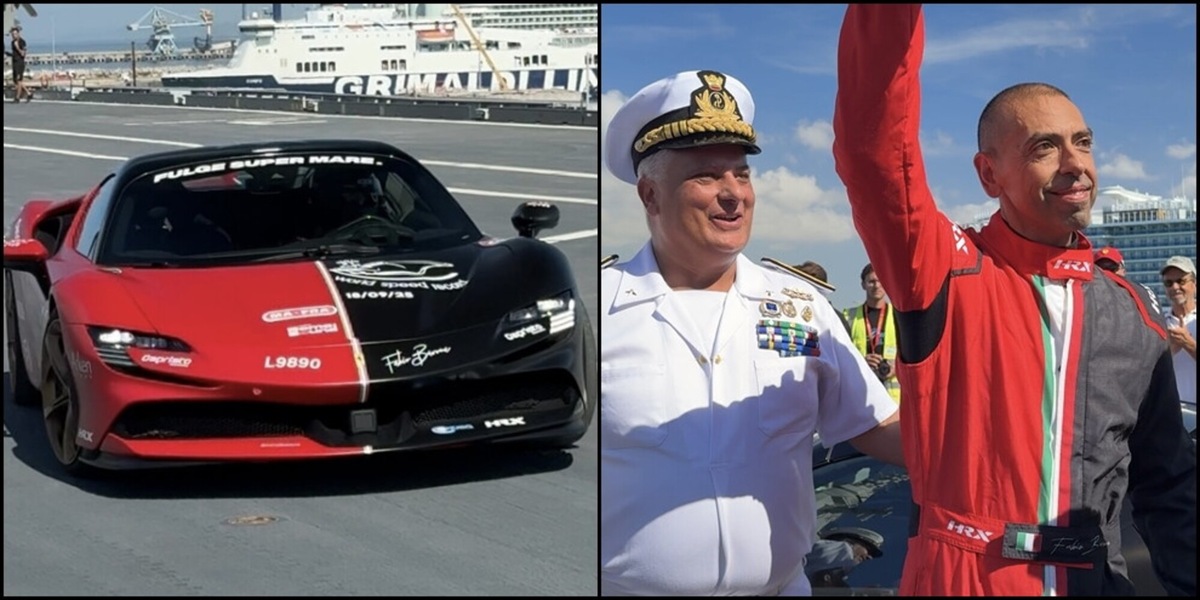 Barone supera Barone: il 7° sigillo porta il record di velocità a bordo di una nave a 164km/h!